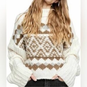 NWOT Free People Alpine Pullover